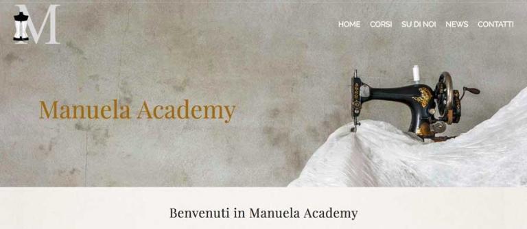 Sviluppo sito web Manuela Academy di Monza